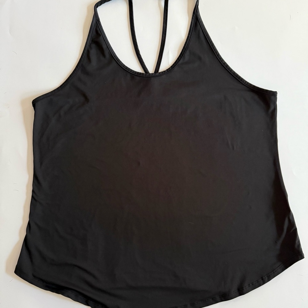 Threads 4 Thought ReActive Black Workout Tank – XL | Sustainable Activewear